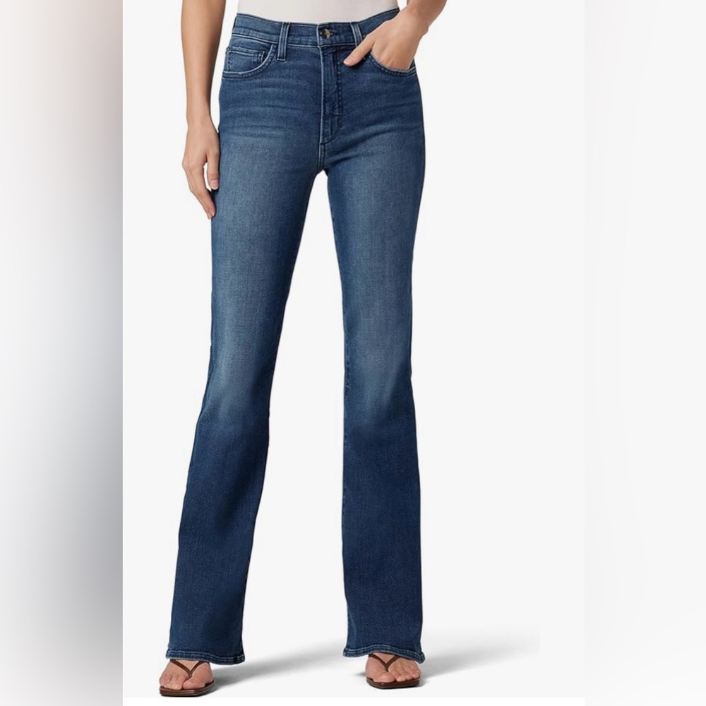Joe's Jeans The Molly Flare Wide Leg Blue Jeans Size 27